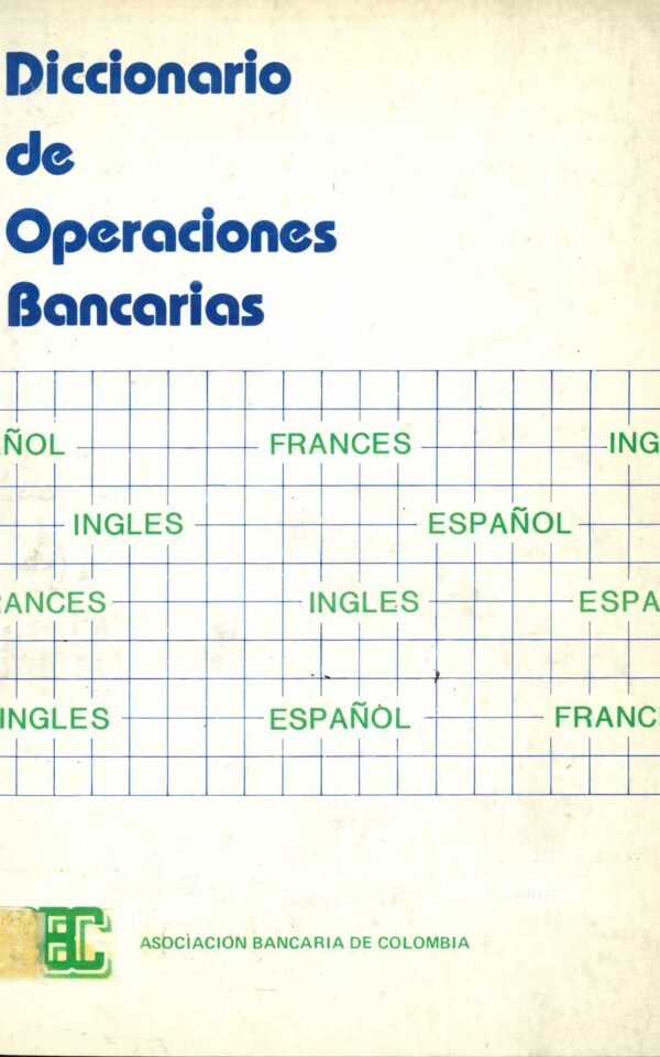 Diccionario de operaciones bancarias