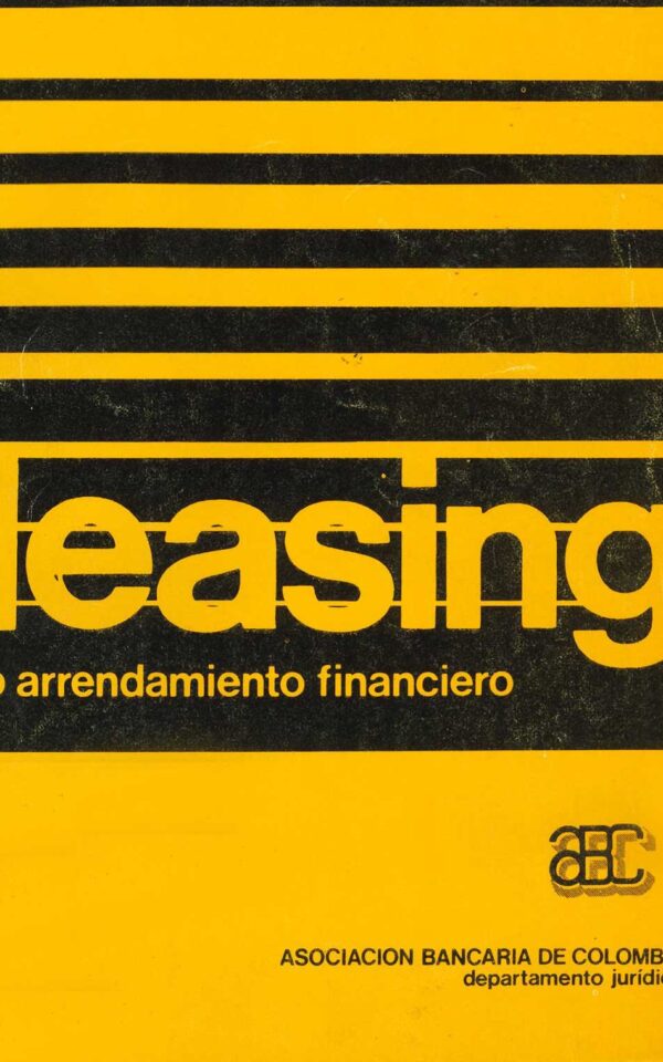 Leasing o arrendamiento financiero 1982