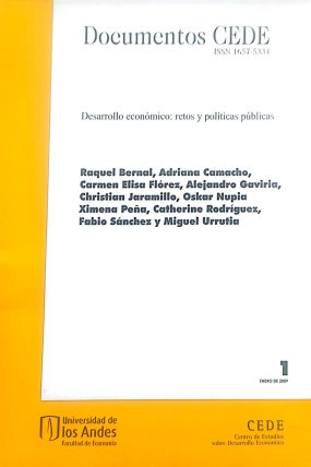 DOCUMENTOS CEDE DESARROLLO ECONOMICO RETOS Y POLITICAS PUBLICAS 2009-páginas